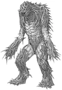This monster was meant to be a plant beast.