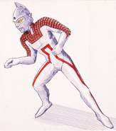 Ultraseven Final Draft Version B, illustrated in 1967