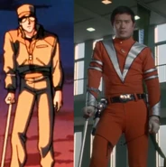 Coach and Dan's forearm crutch