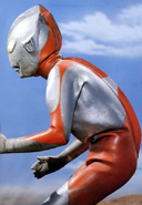 Ultraman A fighting