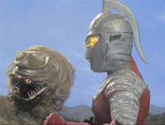 Gabura's head vs Ultraseven