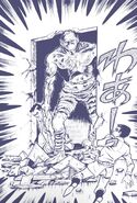 Mummy Man's appearance in an Ultraman manga (1968)