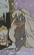 Woo as she appears in the OVA, Ultraman Graffiti