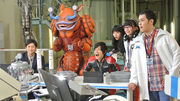 Daichi and members of the Xio experimental group developed the Zetton Cyber Card.
