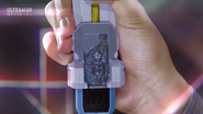 Haruki inserts the Ultraman Z Original Hyper Key