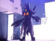 Zetton Alien Baltan as it appeared in costume.[4]