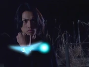 Fujimiya gives Agul's power to Gamu.