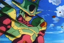 Cooler after he throws his Supernova at Goku