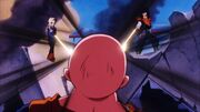 Future Androids kill Krillin