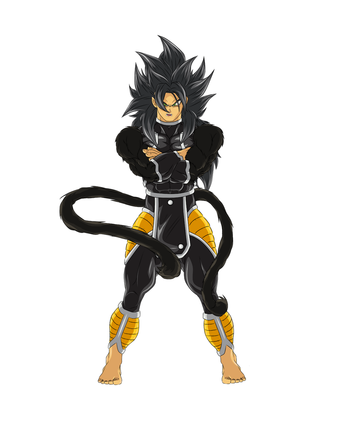 Goruto Ultra Ball Wiki Fandom Powered By - Super Saiyan Nine Tails  Transparent PNG - 613x1303 - Free Download on NicePNG