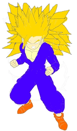 gohan ssj3 drawing
