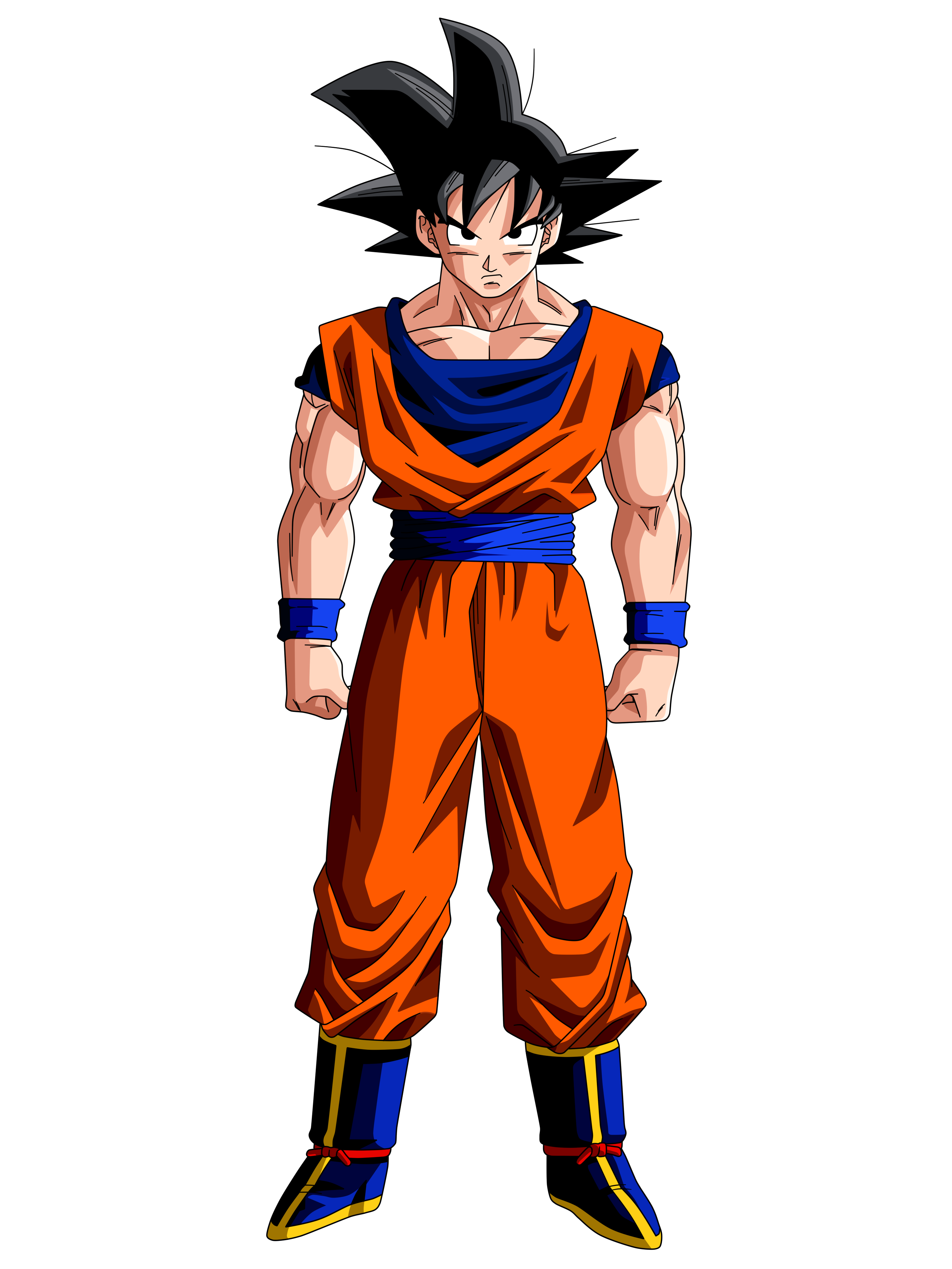 Goku ssj1  Dragon ball z, Dragon ball, Dragon ball super