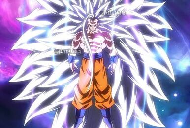 Goku super Saiyan 3 blue Evolution (DBS) by GokuLSSlegendary on