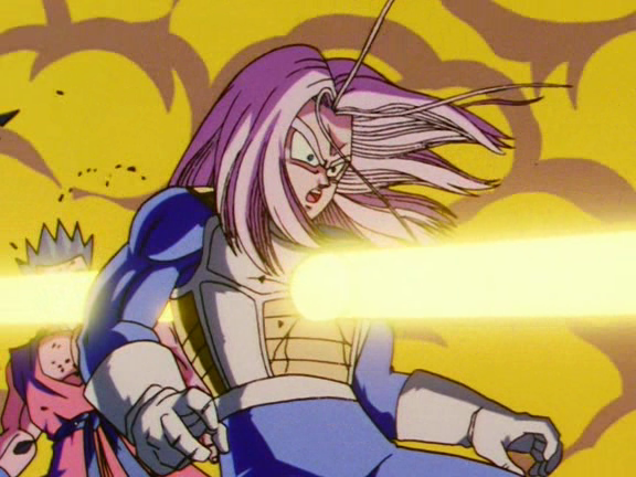 Trunks do Futuro, Battle Scenes