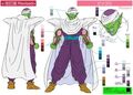 Piccolo's concept art for Yo! Son Goku and His Friends Return!!