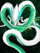 Cyclone, brother of Gill and Shenron, the Dragon of the BSG Dragon Balls