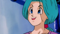 Future Bulma talking to her son