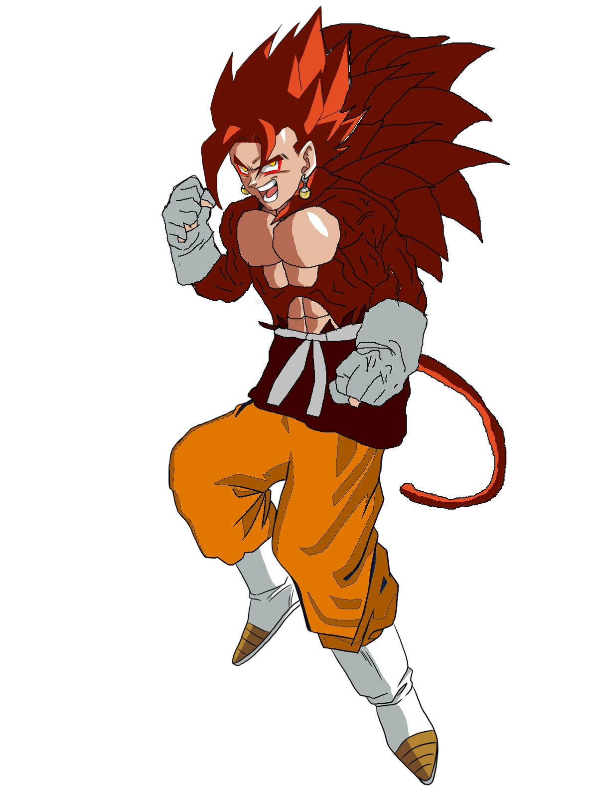 Vegito ssj4 (Vu555's version) | Ultra Dragon Ball Wiki | Fandom