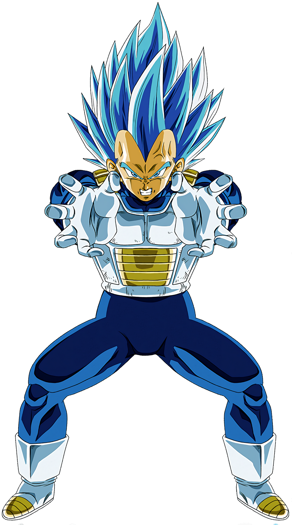 Super saiyajin blue full power Vegetto!