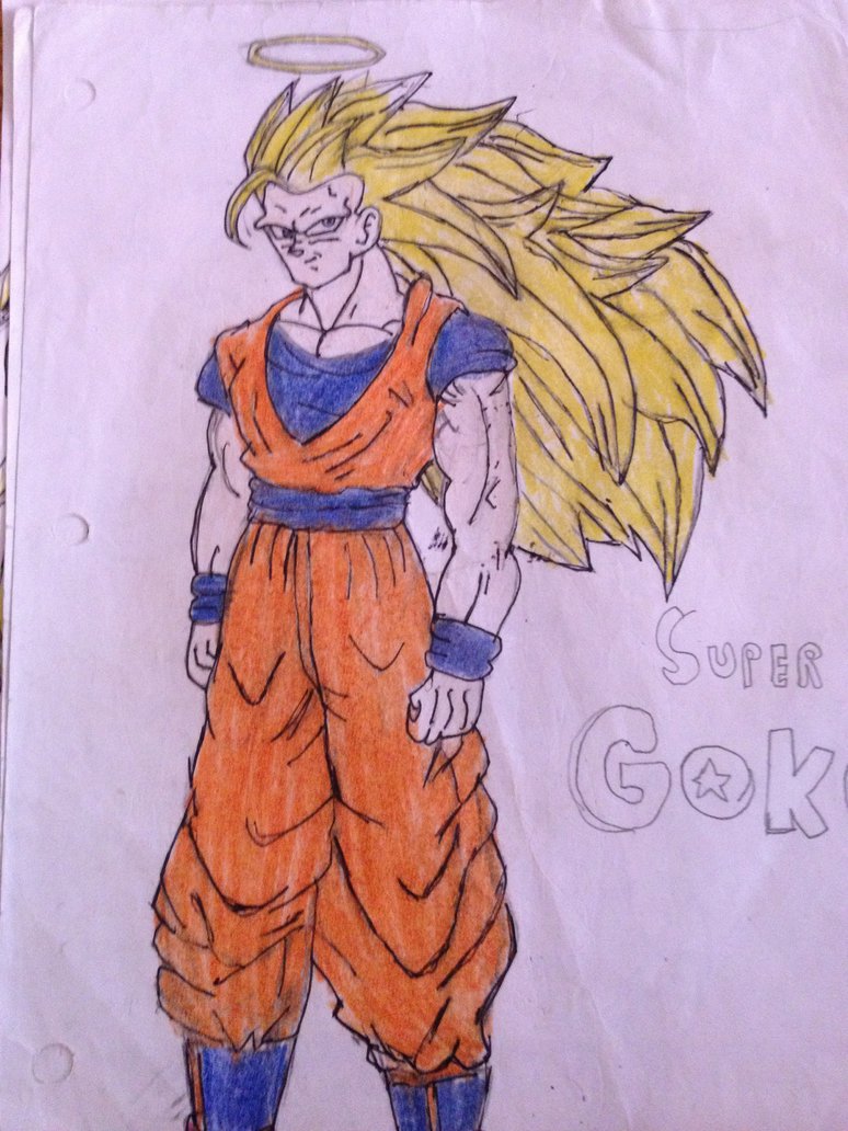 This is my PUR Goku ssj3 drawing which I did some weeks ago :  r/DragonballLegends