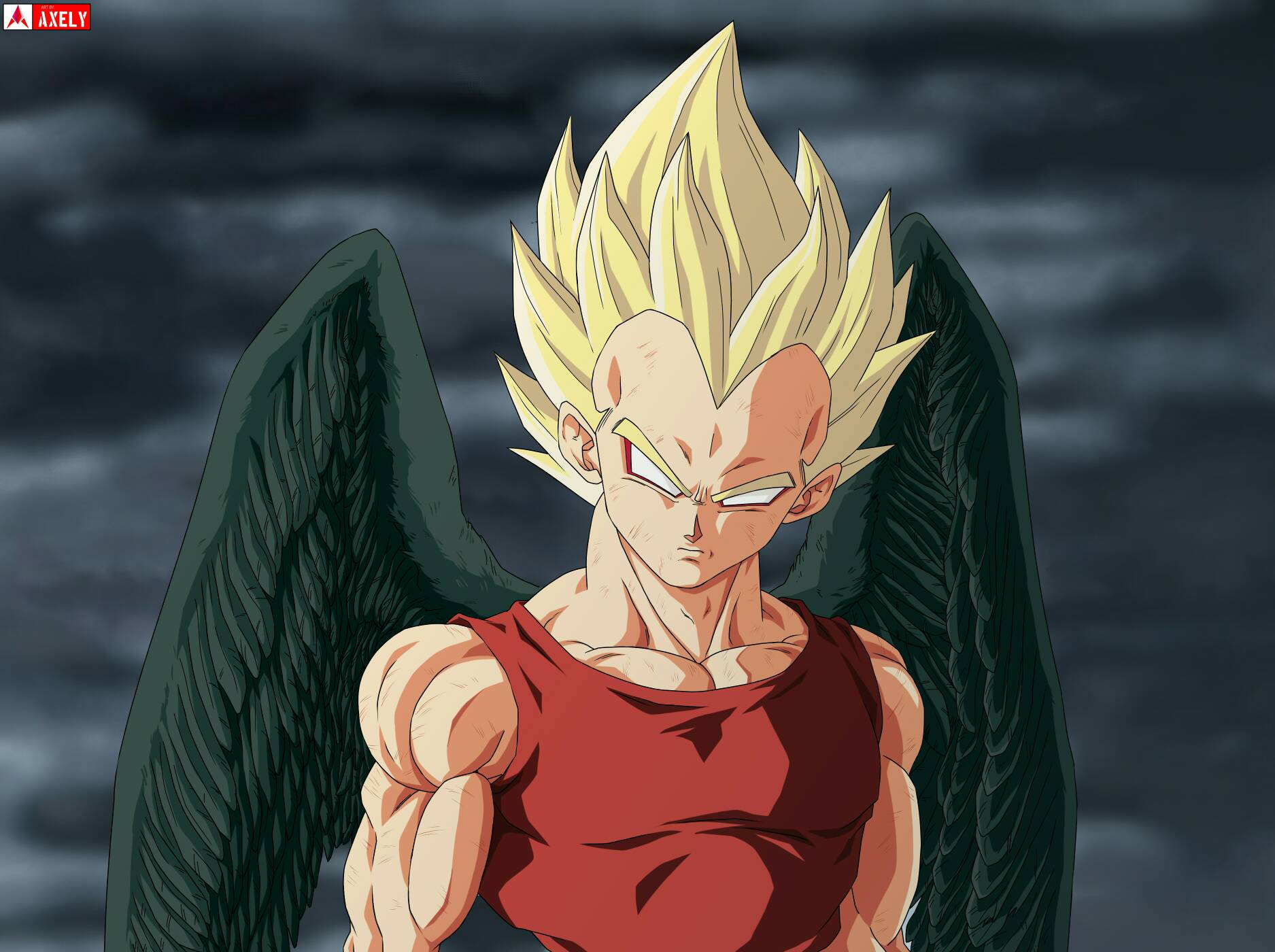 História Dragon Ball Af - A fúria de Dark Angel Vegeta!Goku vs Dark angel  Vegeta. - História escrita por f304 - Spirit Fanfics e Histórias