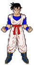 Future Gohan confronts the Androids in The History of Trunks