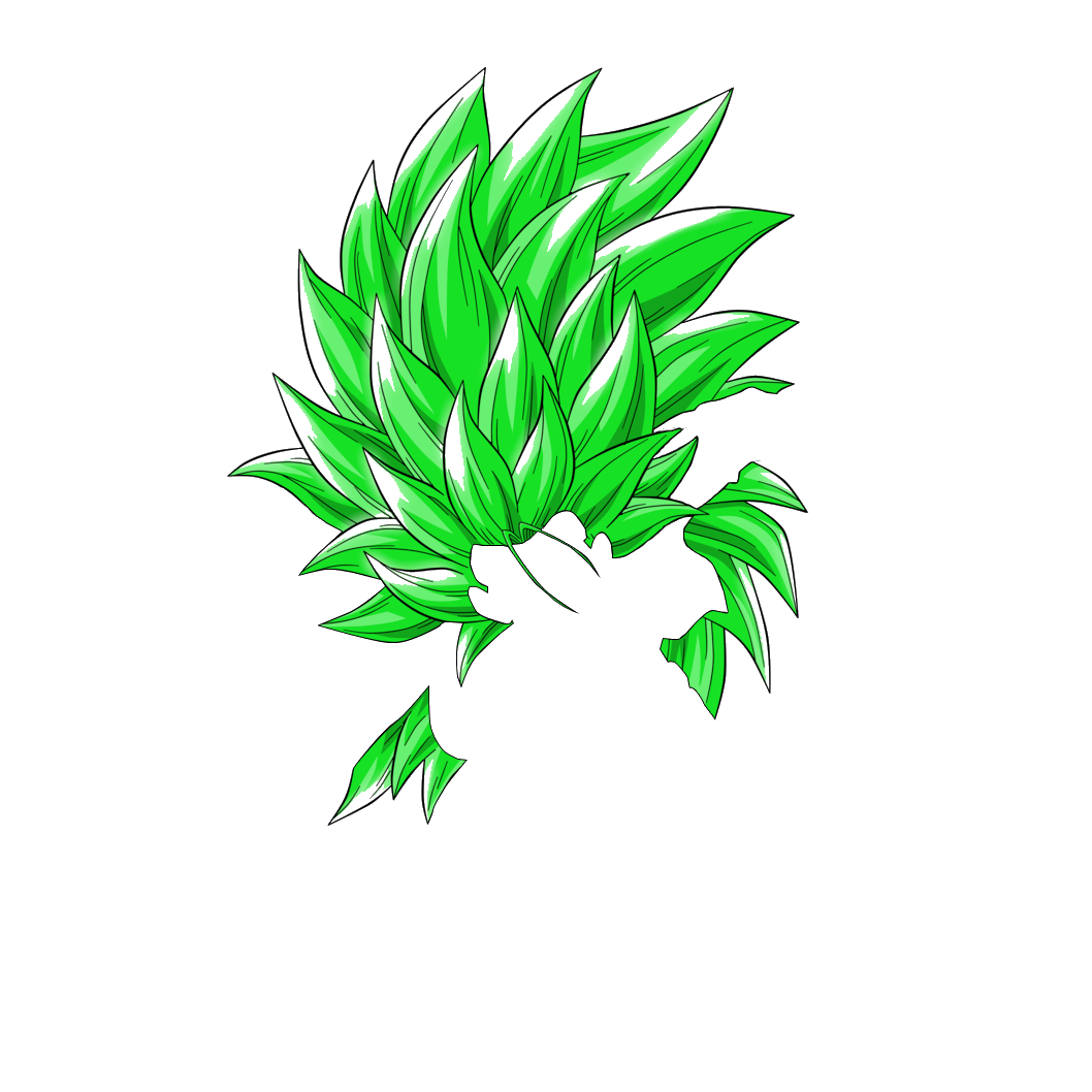 Goku Hair PNG Transparent Images - PNG All