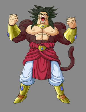 legendary super saiyan 4 broly