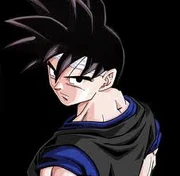 Goten at the end of Dragon Ball Z