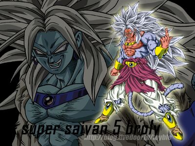 gogeta super saiyan 5 vs broly