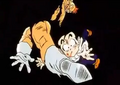 Recoome snaps Gohan's neck