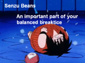 Yajirobe after eating too many Senzu Beans