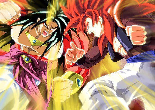 SSJ4 gogeta vs SSJ5 Broly - Battles - Comic Vine