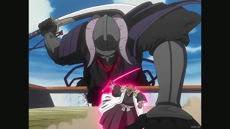 Komamura Bankai vs Zaraki