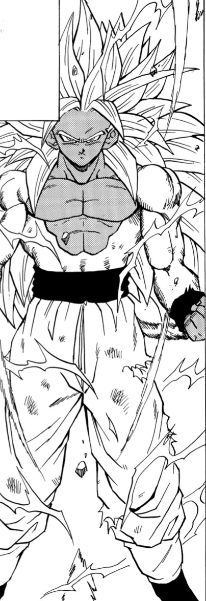 Gogeta Super Saiyan 5 Drawing