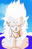 Gotek as an adult Super Saiyan 5.