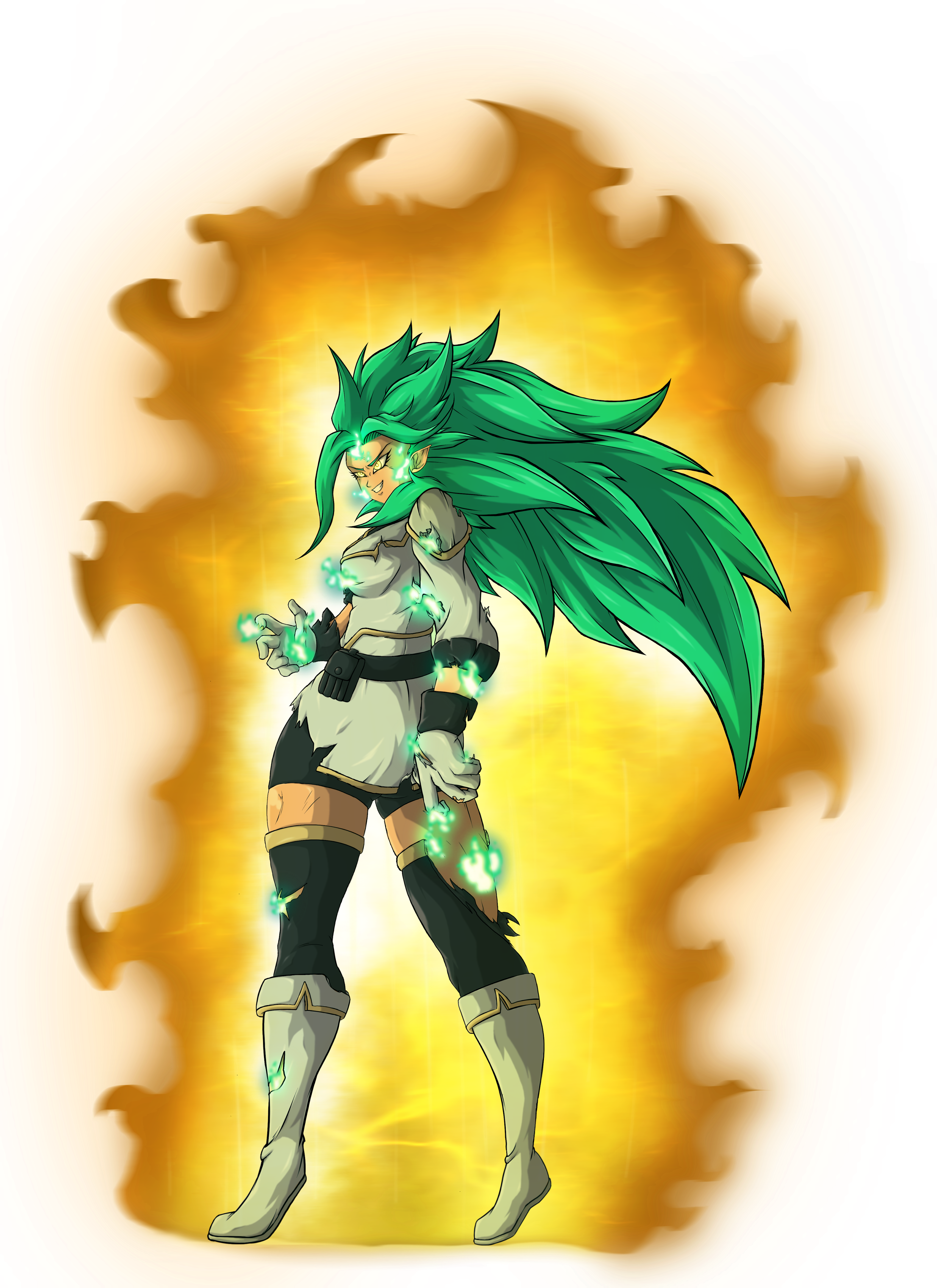 Super Saiyan Viridian, Ultra Dragon Ball Wiki