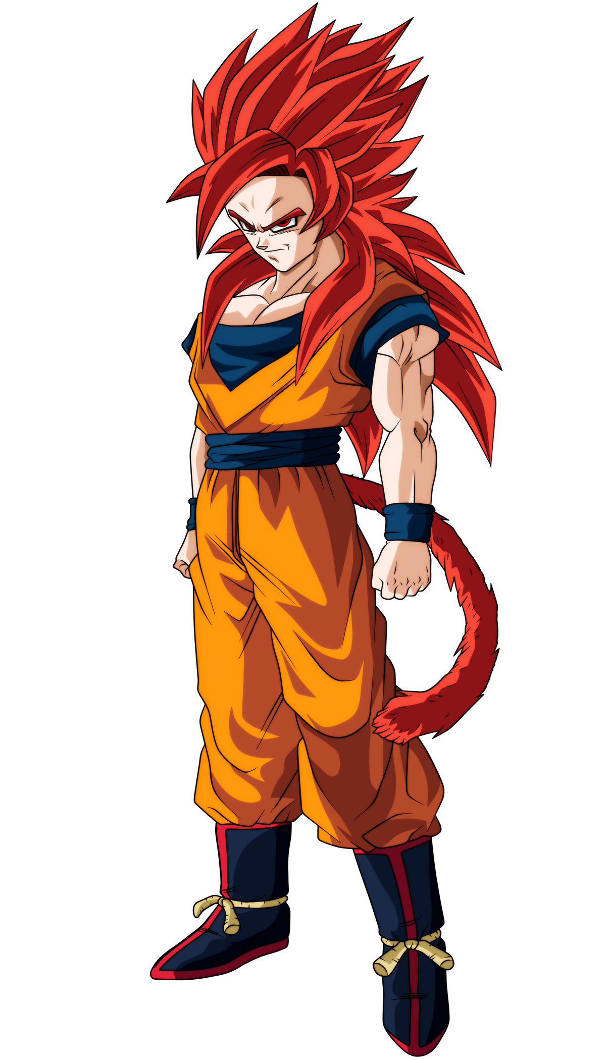 Son Goku Super Saiyan God (Red and Blue) Dragon Ball Super