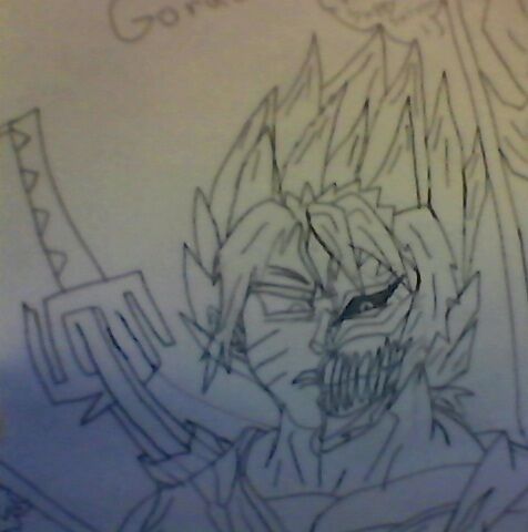 Drawing Goku mode ultra insting