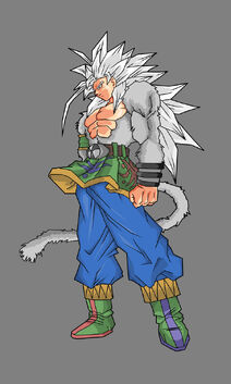 Ssj5 Goku concept sketch by foxxsiker -- Fur Affinity [dot] net