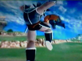 Is he taking ninja lessons?