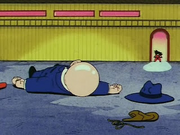 Krillin's dead body