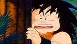 Yajirobe watching Goku fighting King Piccolo