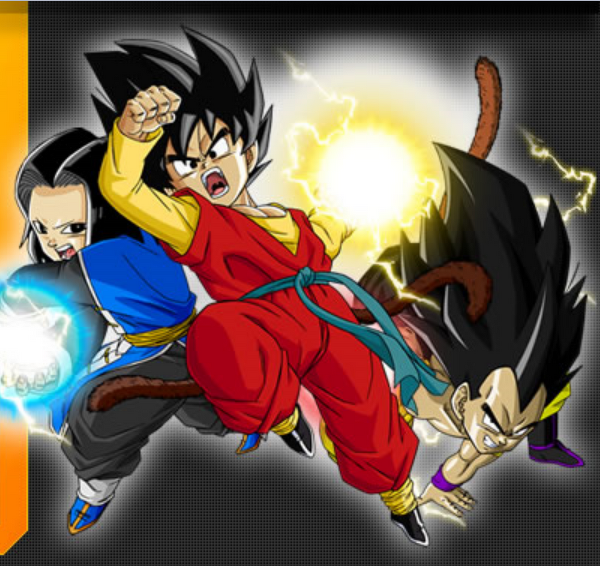 Dragon Ball MUGEN Edition Goku SSJ5 Vs Oozaru and 4 Star Dragon 