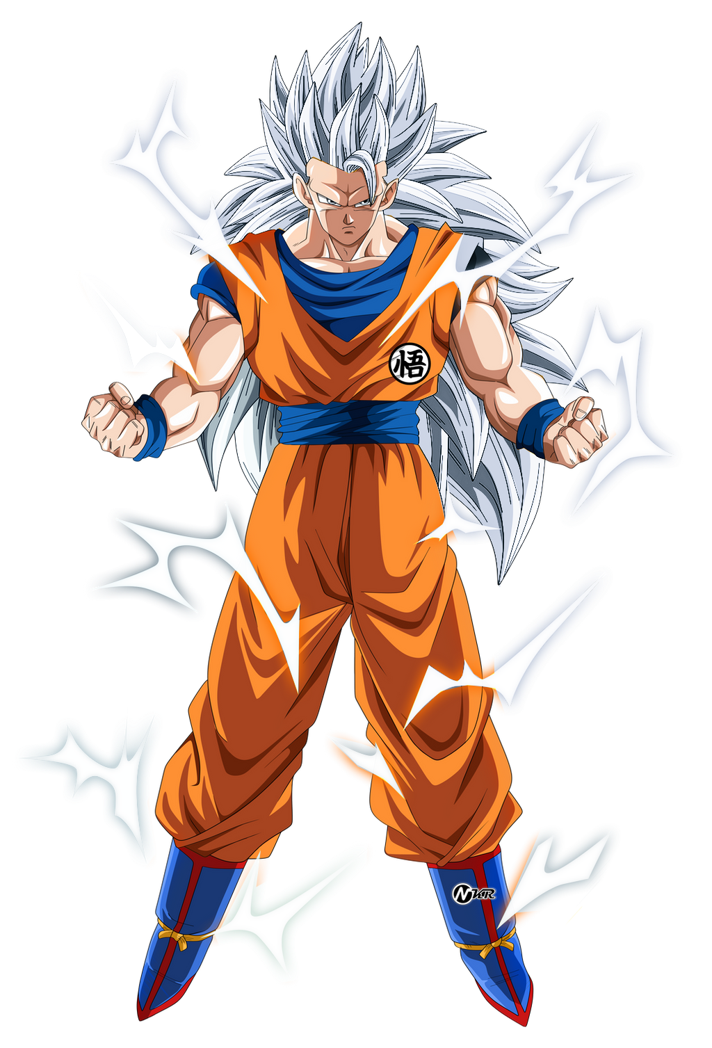 Ultra instinct Super Saiyan Goku