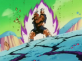 Recoome charges his Ultra Fighting Bomber