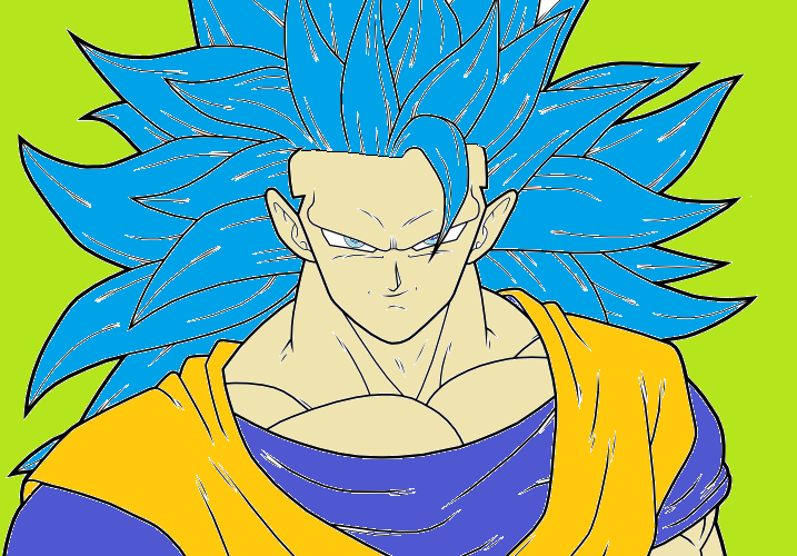 super sayajin blue 3 