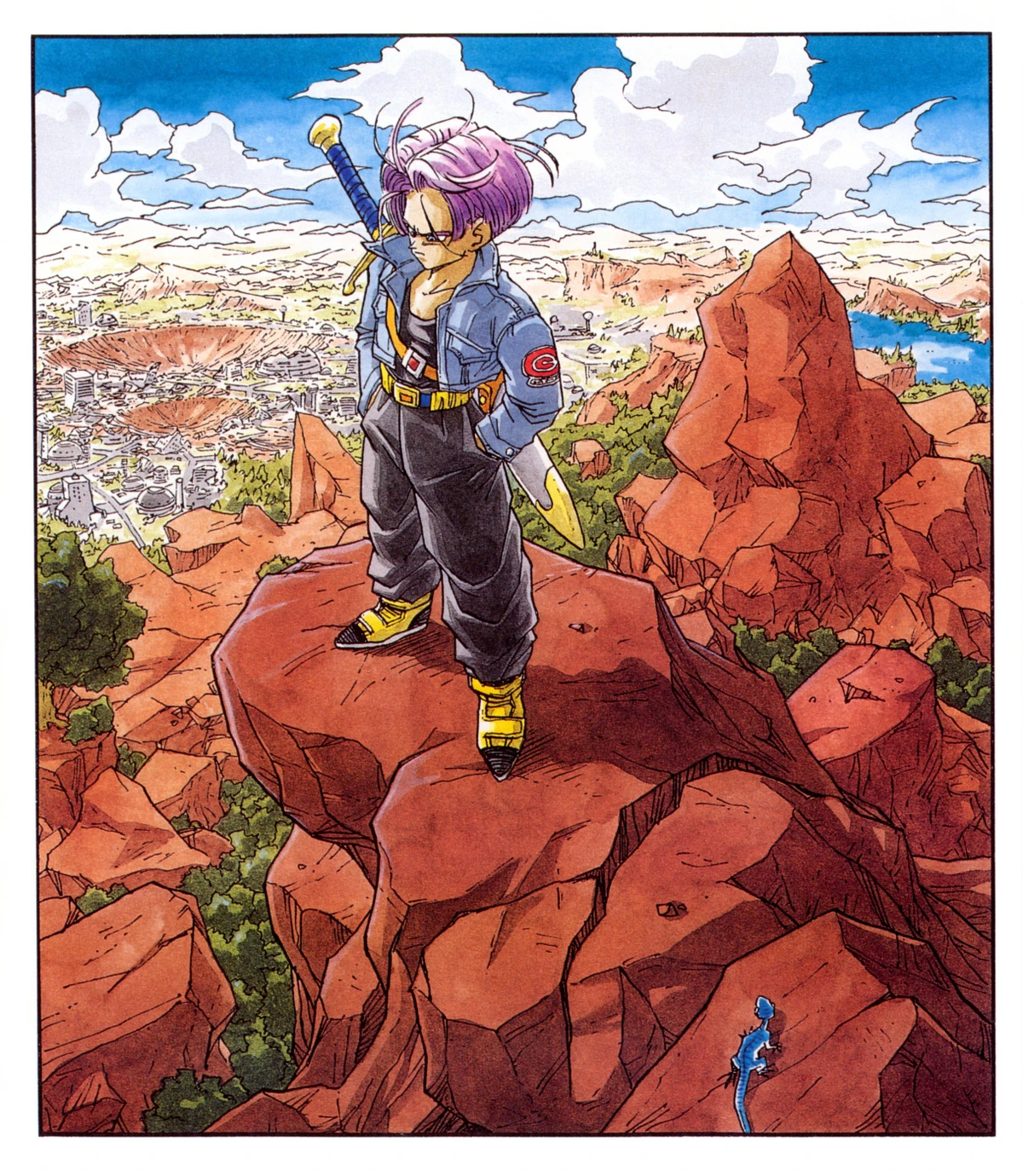 Trunks The History The Lone Warrior Ultra Dragon Ball Wiki Fandom
