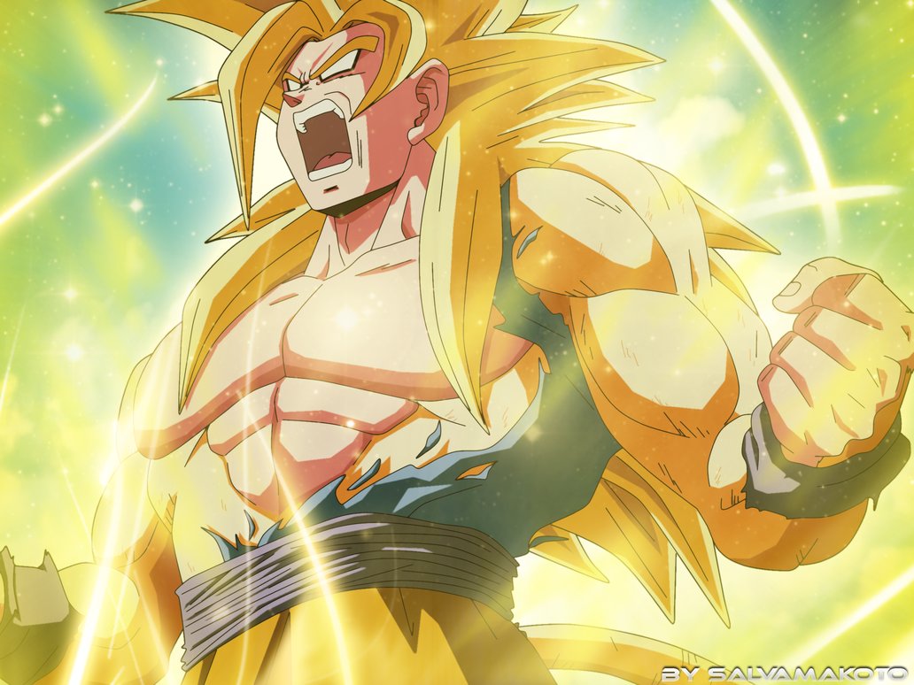 Super Saiyan Infinity Super Saiyan100 Af Goku - Discover & Share GIFs