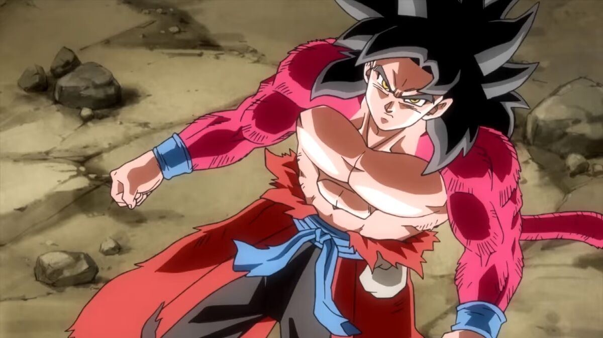 Xeno Goku tries to save the multiverse from a different threat